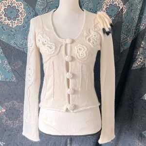 1990’s Voyage mink cardigan